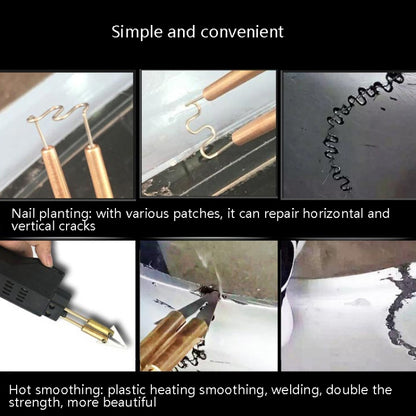 500pcs /Pack Auto Bumper Plastic Repair Welding Machine Hot Melt Plastic Welding Tool Welding Wire Patch, Style: Patch 7 0.6mm