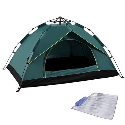 TC-014 Outdoor Beach Travel Camping Automatic Spring Multi-Person Tent, For 2 People, For 3-4 People