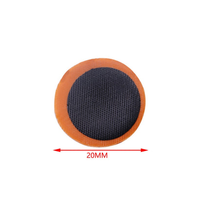48pcs /Sheet Car Vacuum Tire Film Bicycle Motorcycle Tire Repair Film, Style:, Round, Square