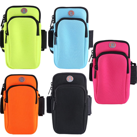 3 PCS Running Mobile Phone Arm Bag Men And Women Fitness Outdoor Hand Bag Wrist Bag, for Mobile Phones Within 6.5 inch