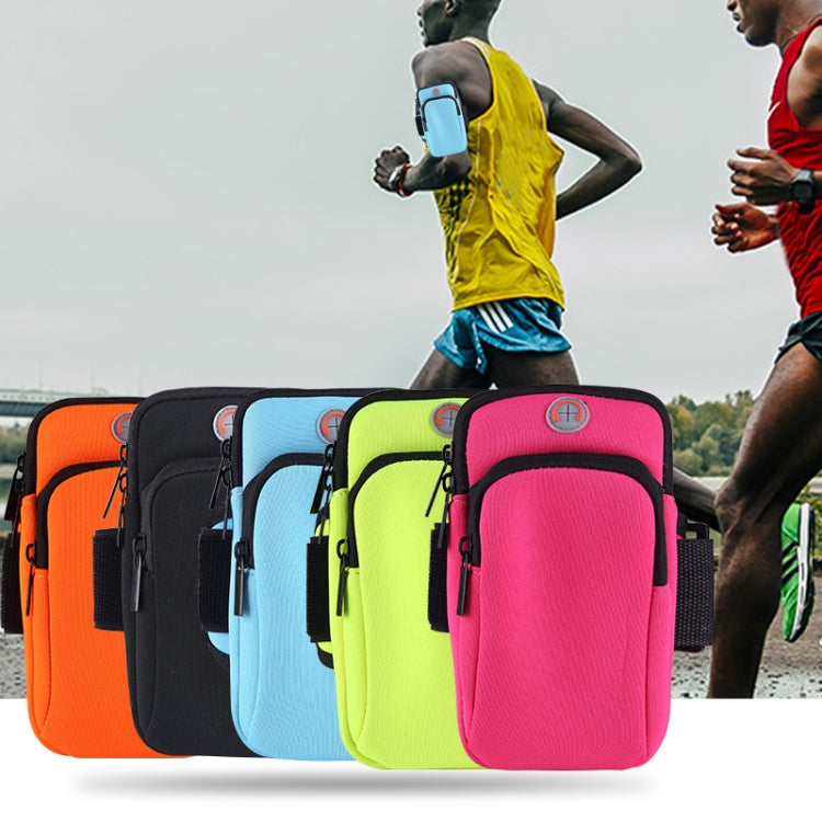 3 PCS Running Mobile Phone Arm Bag Men And Women Fitness Outdoor Hand Bag Wrist Bag, for Mobile Phones Within 6.5 inch