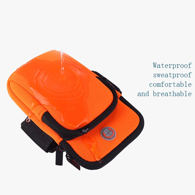 3 PCS Running Mobile Phone Arm Bag Men And Women Fitness Outdoor Hand Bag Wrist Bag, for Mobile Phones Within 6.5 inch