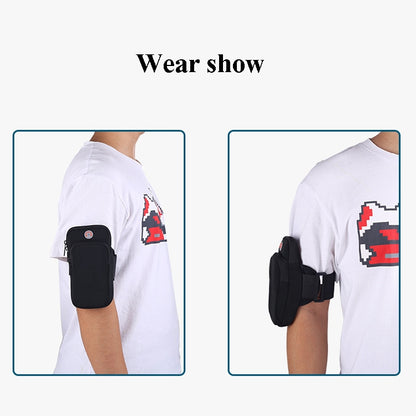 3 PCS Running Mobile Phone Arm Bag Men And Women Fitness Outdoor Hand Bag Wrist Bag