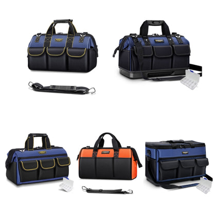 WINHUNT Multi-Function Hardware Repair Tool Canvas Bag, Plastic Bottom 20 inch