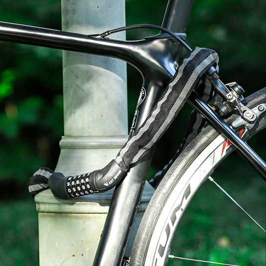 WEST BIKING YP0705065 Cadenas de vélo antivol réfléchissant pour VTT, avec bande réfléchissante anti-écaillement, WEST BIKING YP0705065