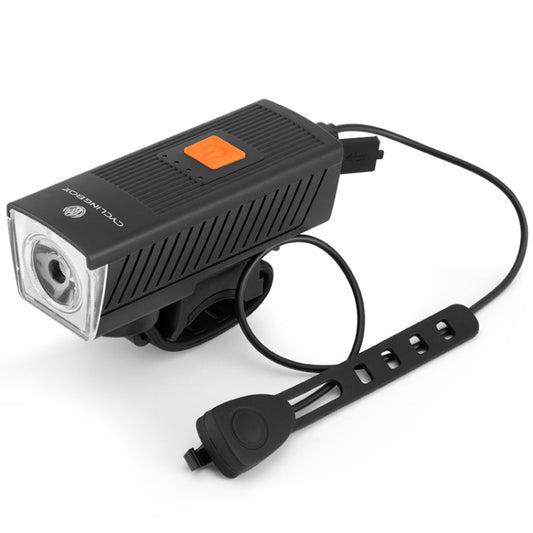 CYCLINGBOX BG-1811 Haut-parleur de charge pour vélo Lampe avant USB Accessoires multifonctionnels pour VTT, noir, rouge, bleu