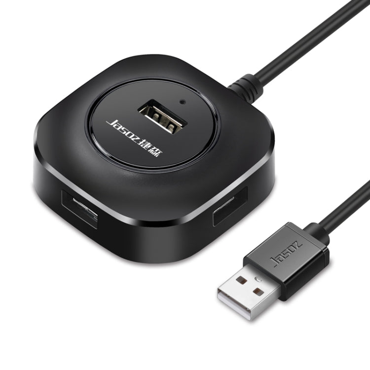 Jasoz High-Speed USB2.0 4-Ports HUB 1 to 4 Docking HUB, Black 0.3m, Black 0.5m, Black 1.2m, White 0.3m, White 0.5m, White 1.2m