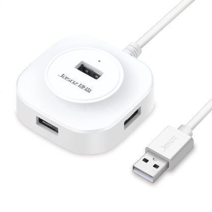 Jasoz High-Speed USB2.0 4-Ports HUB 1 to 4 Docking HUB, Black 0.3m, Black 0.5m, Black 1.2m, White 0.3m, White 0.5m, White 1.2m