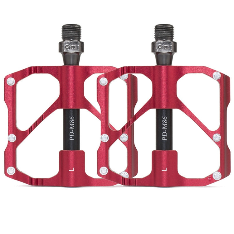 1 Pair PROMEND Mountain Bike Road Bike Bicycle Aluminum Pedals, D-M86, PD-M86, PD-R87
