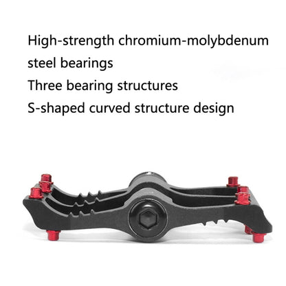 1 Pair PROMEND Mountain Bike Road Bike Bicycle Aluminum Pedals, PD-M86, PD-R87