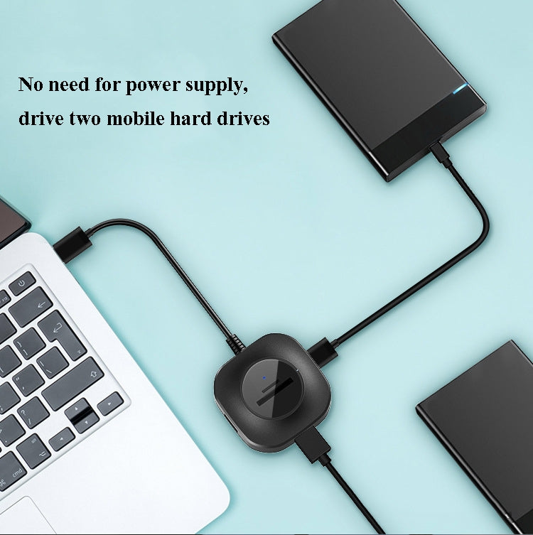 3 x USB Port + TF/SD Card Reader Computer Notebook High-Speed Hub Splitter, H25-2.0, H25-3.0