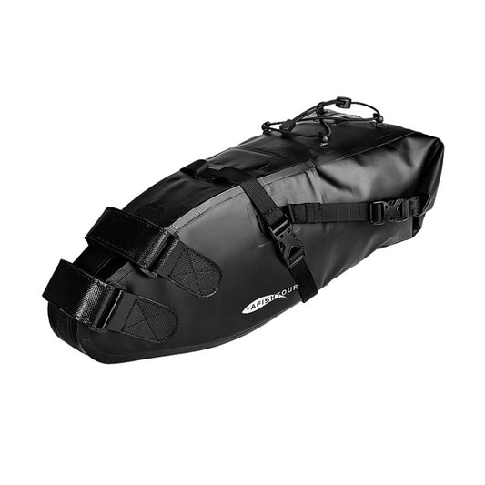 AFISHTOUR FB2040 13L Sac de selle de vélo grande capacité pour cyclisme longue distance, 13L