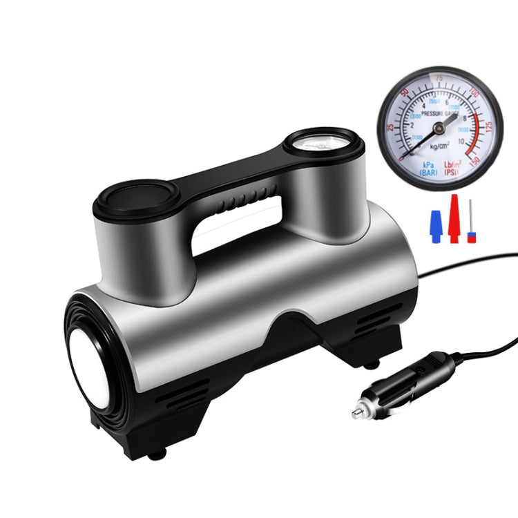 Car Inflatable Pump Portable Small Automotive Tire Refiner Pump, Style:, Wired Pointer With Lamp, Wired Digital Display With Lamp, Wireless Pointer With Lamp, Wireless Digital Display With Lamp