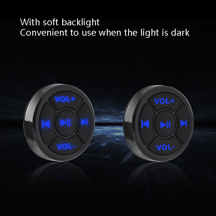Car Mobile Phone Remote Control Bluetooth Wireless Multimedia Button Remote Control Music Playback Selfie, Black, Black With Buckle