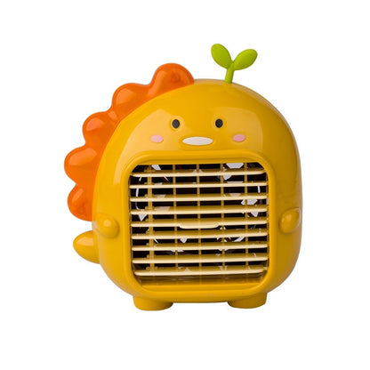 Ventilateur de bureau Dinosaure A9, mini ventilateur USB grande puissance, Vert, Jaune, Rose