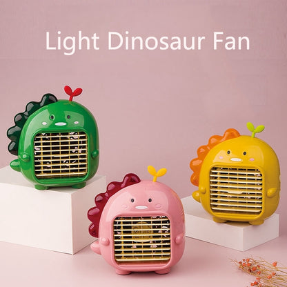 Ventilateur de bureau Dinosaure A9, mini ventilateur USB grande puissance, Vert, Jaune, Rose