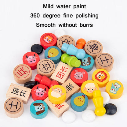Jouet en Bois Multifonctionnel pour Enfants, Jeu de Société Interactif Parent-Enfant, Spécification de l'Ensemble : 2 en 1 Hocker + Échecs Volants, 2 en 1 Hockey + Cinq Douleurs, Échecs 4 en 1, Échecs 6 en 1, Échecs 8 en 1