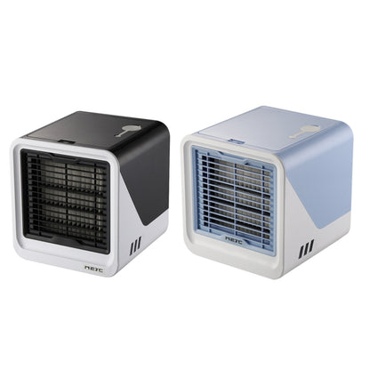 MG -191 Mini Refroidisseur d'air Ventilateur de climatisation portable USB de bureau pour maison, dortoir, bureau, Noir Classique, Bleu Ciel