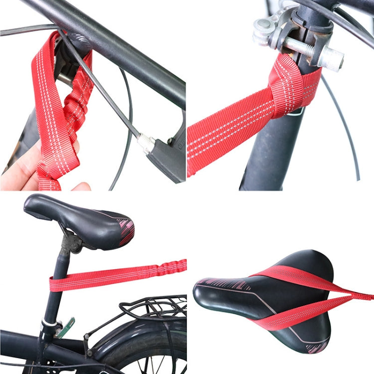 Corde de traction de remorque de vélo enfant-parent, corde de remorque de vélo
