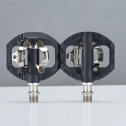 Bicycle Self-Locking Pedals Mountain Bike Locks Flat Pedals Dual-Purpose SPD Lock Pedals, M8000