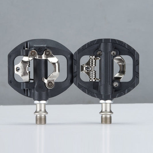 Bicycle Self-Locking Pedals Mountain Bike Locks Flat Pedals Dual-Purpose SPD Lock Pedals, M8000