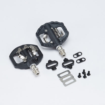 Bicycle Self-Locking Pedals Mountain Bike Locks Flat Pedals Dual-Purpose SPD Lock Pedals, M8000