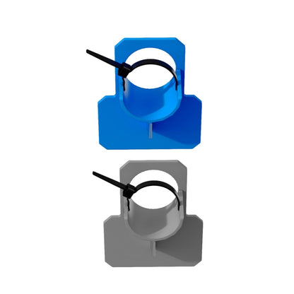 Support de tuyau pour piscine, Support de tuyau d'eau (bleu), Support de tuyau d'eau (gris)