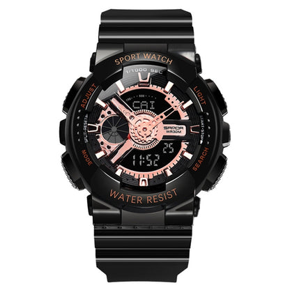 Montre électronique lumineuse multifonctionnelle étanche de loisirs SANDA Outdoor