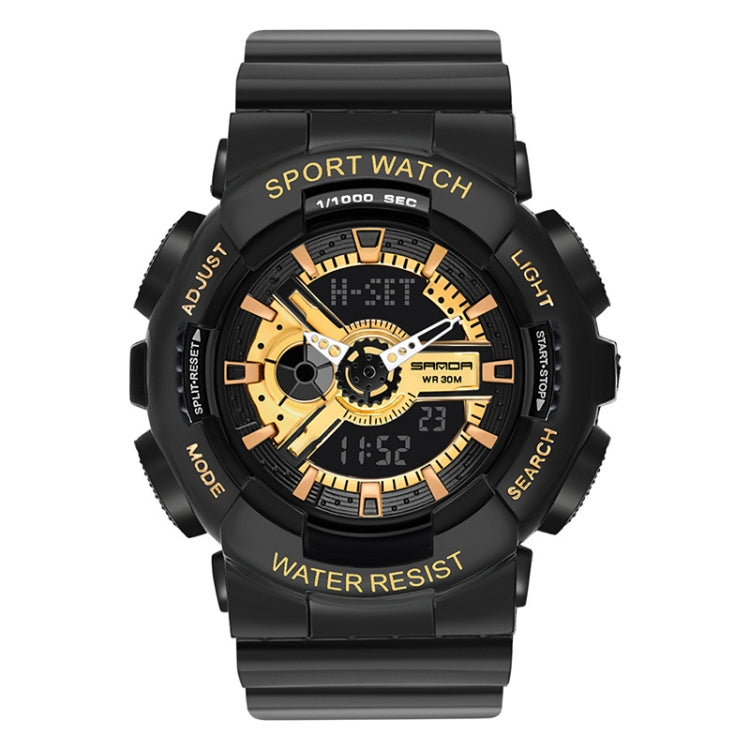 Montre électronique lumineuse multifonctionnelle étanche de loisirs SANDA Outdoor