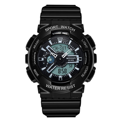 Montre électronique lumineuse multifonctionnelle étanche de loisirs SANDA Outdoor