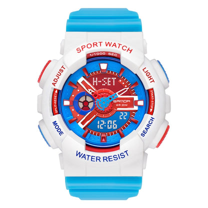 Montre électronique lumineuse multifonctionnelle étanche de loisirs SANDA Outdoor
