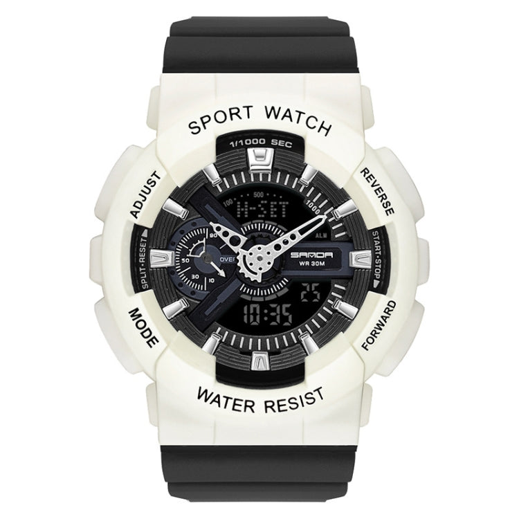 Montre électronique lumineuse multifonctionnelle étanche de loisirs SANDA Outdoor