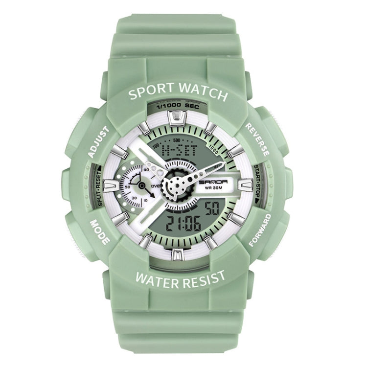 Montre électronique lumineuse multifonctionnelle étanche de loisirs SANDA Outdoor