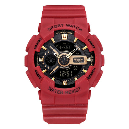 Montre électronique lumineuse multifonctionnelle étanche de loisirs SANDA Outdoor