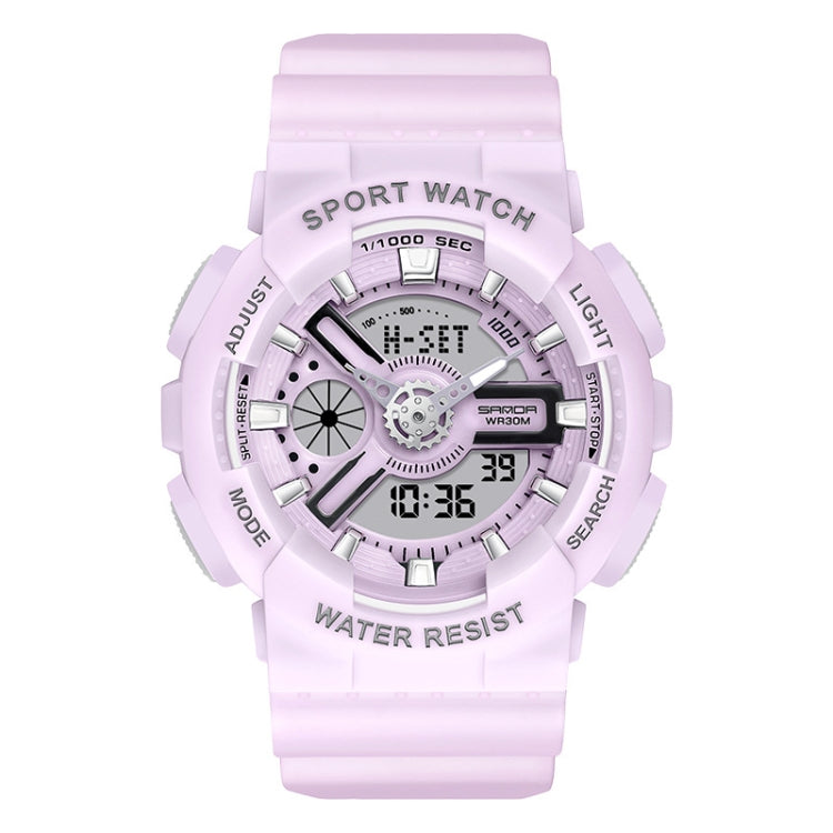 Montre électronique lumineuse multifonctionnelle étanche de loisirs SANDA Outdoor