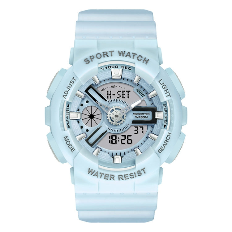 Montre électronique lumineuse multifonctionnelle étanche de loisirs SANDA Outdoor