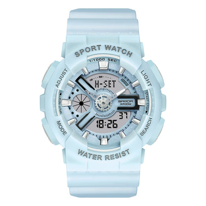 Montre électronique lumineuse multifonctionnelle étanche de loisirs SANDA Outdoor