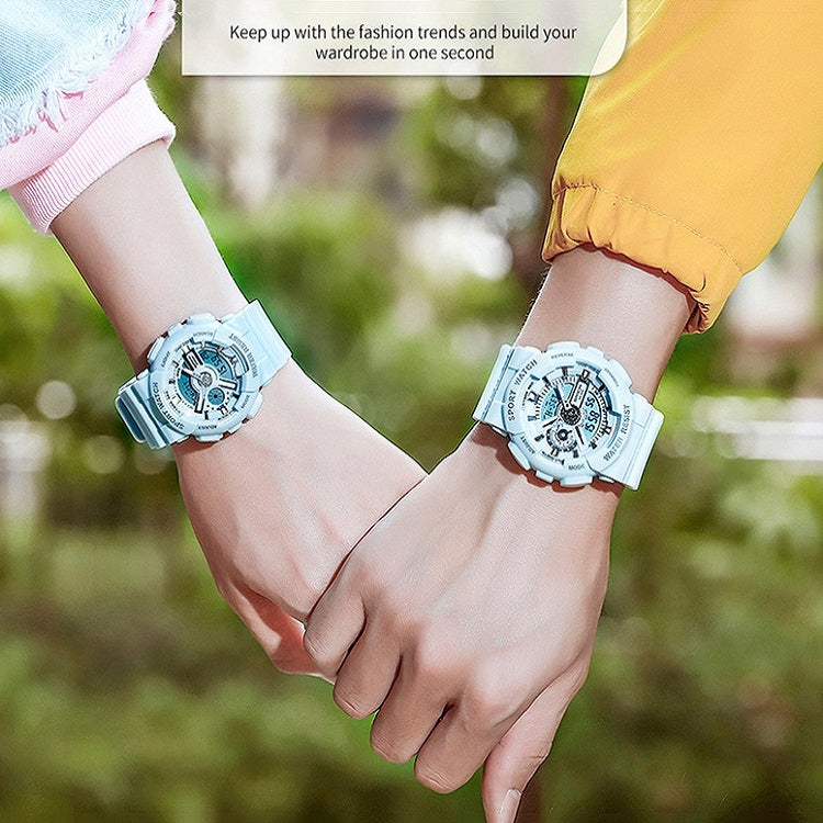Montre électronique lumineuse multifonctionnelle étanche de loisirs SANDA Outdoor
