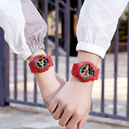Montre électronique lumineuse multifonctionnelle étanche de loisirs SANDA Outdoor
