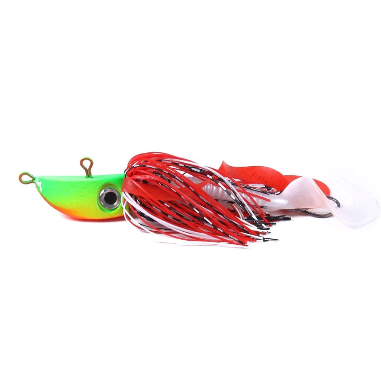Hengjia JI007 Leurre de Pêche en Mer Tête Plombée à Franges, JIG 20g