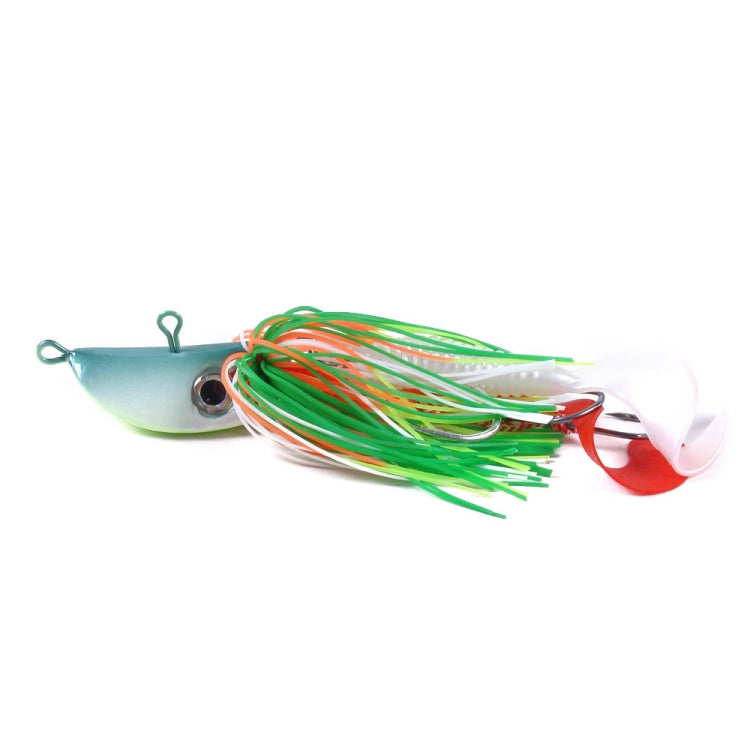 Hengjia JI007 Leurre de Pêche en Mer Tête Plombée à Franges, JIG 20g