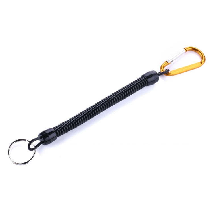 HENGJIA QT022 Corde à main anti-perte pour canne à pêche, équipement de pêche aux appâts, corde de renfort avec petits accessoires de pêche, corde à ressort