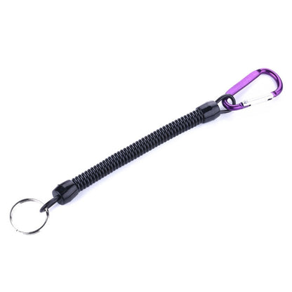 HENGJIA QT022 Corde à main anti-perte pour canne à pêche, équipement de pêche aux appâts, corde de renfort avec petits accessoires de pêche, corde à ressort