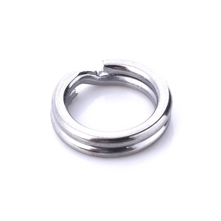 HENGJIA SS010 50 raccords de pêche plats en acier inoxydable, 4 mm, 5 mm, 6 mm, 7 mm, 8 mm, 9 mm, 10 mm, 11 mm, 12 mm