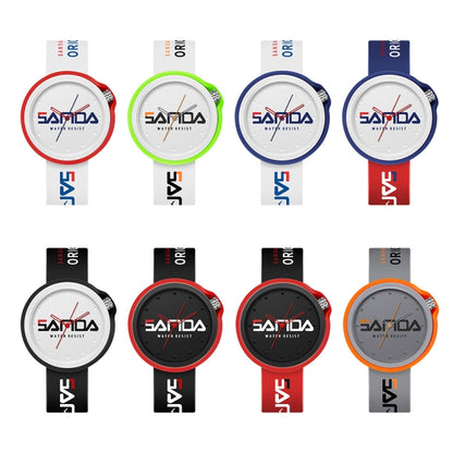 SANDA 3200 Silikonarmband Quarz-Sportuhr für Herren und Damen