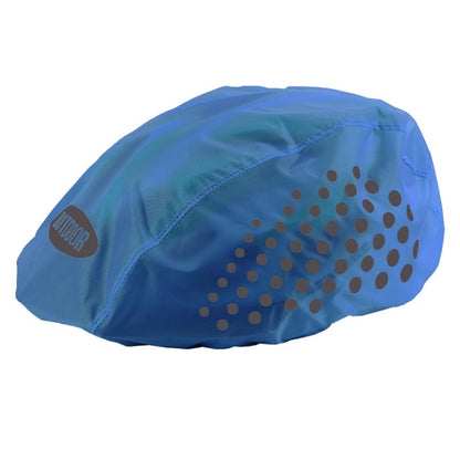 2 Housses de Pluie pour Casque de Vélo, Réfléchissantes, Taille Unique