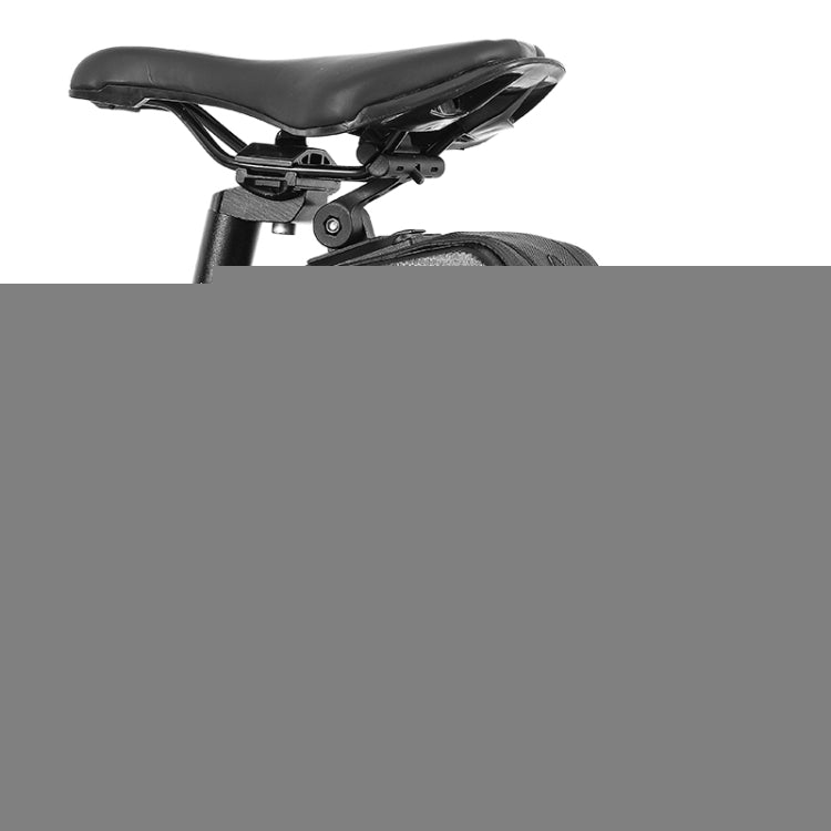 WEST BIKING Large Capacity 2.6L Bicycle Tail Bag Hard Shell Saddle Bag Adjustable Bracket Seat Cushion Tail Bag, WEST BIKING 2.6L Saddle Bag