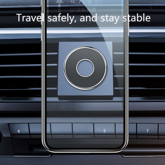 Q6 Car Magnetic Mobile Phone Holder Round Car Dashboard Navigation Bracket, Q6