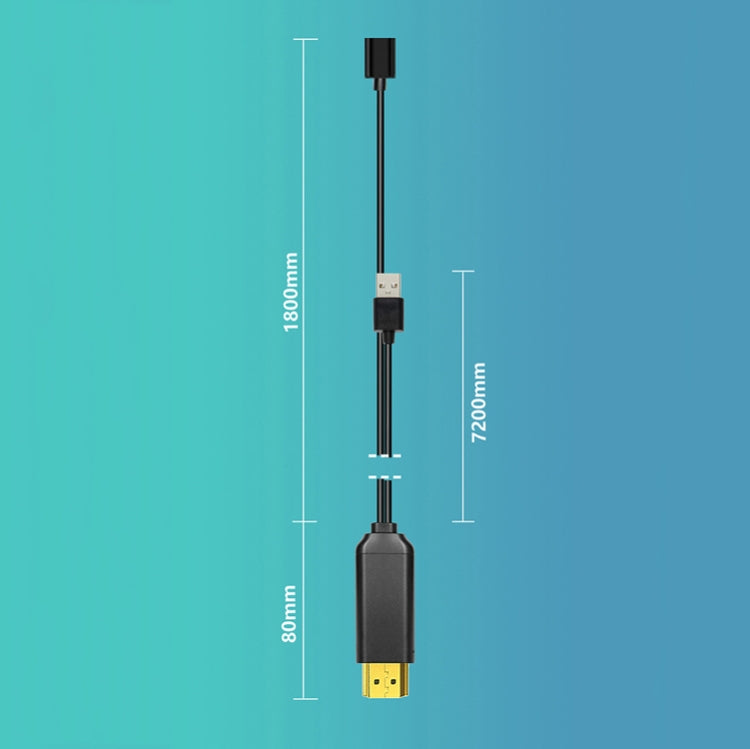 L3B Type-C USB To HDMI-Compatible  Audio Transfer Three-In-One HD Cable TV Screen Connector, L3B