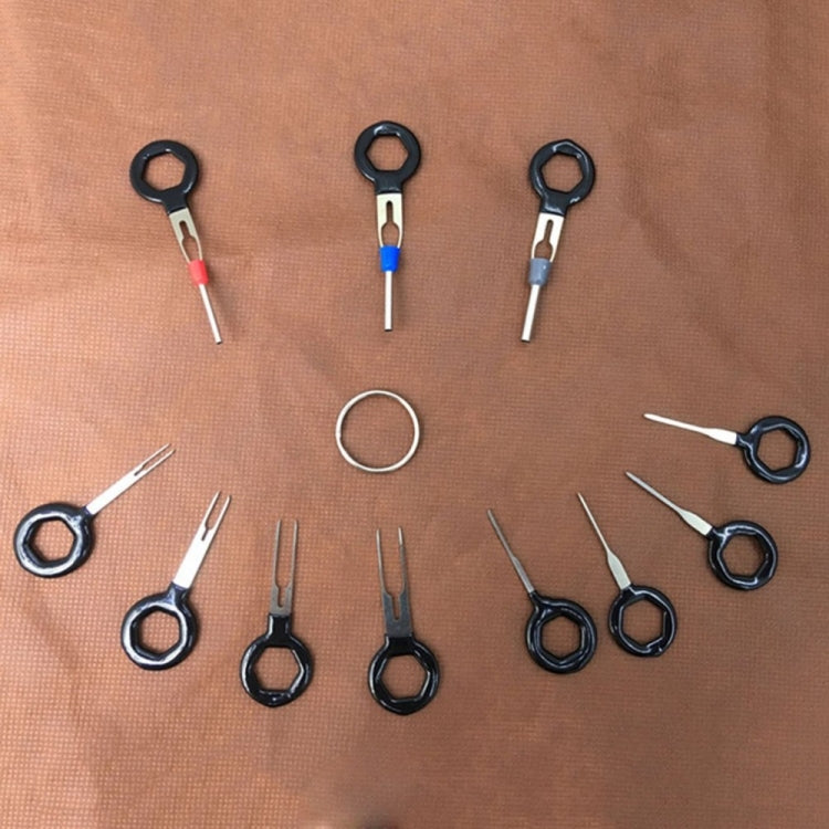 Kit d'outils de dépose de cosses de voiture, 11 pièces, kit d'extraction de broches de connecteur de sertissage de câblage électrique, 11 en 1